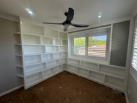 In home Shelving/Custom Built