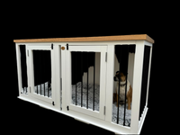 Large Handcrafted Dog Crate