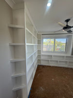 In home Shelving/Custom Built