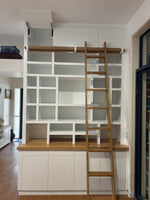 Staggered Shelving