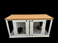 Large Handcrafted Dog Crate