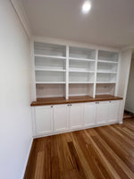 Built in Bookshelves/ Display Units