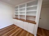 Built in Bookshelves/ Display Units