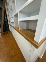 Staggered Shelving