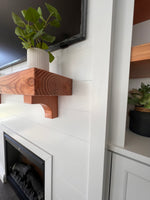 Custom Wall Units (Recycled Oregon Shelves)