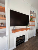 Custom Wall Units (Recycled Oregon Shelves)