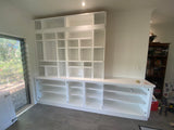 Custom library bookcases/ladders POA