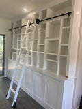 Custom library bookcases/ladders POA