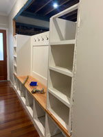 Custom built wall units (POA)