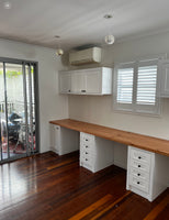 Custom Desk With Recycled Oregon Top