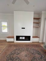 Custom built Electric Fireplace Units