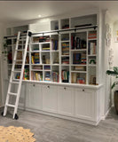 Custom library bookcases/ladders POA