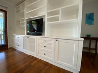 Custom wall unit