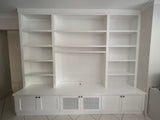 Custom built wall units