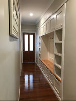 Custom built wall units (POA)