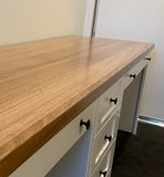 Custom built desks (Tassie Oak Top)